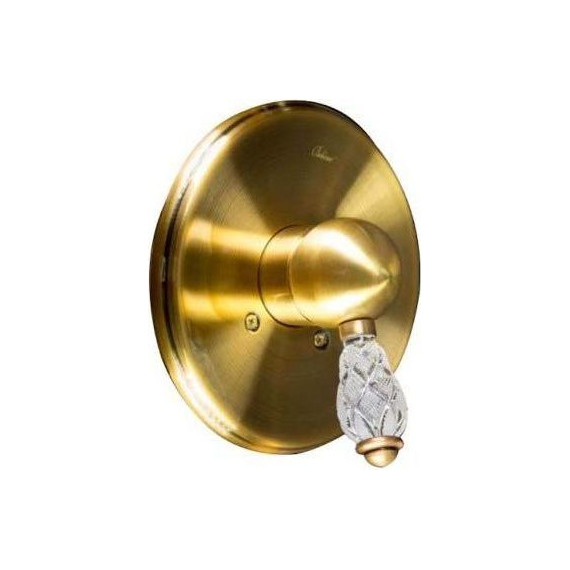 Смеситель для душа Boheme Crystal 305-CRST, бронза - фото 