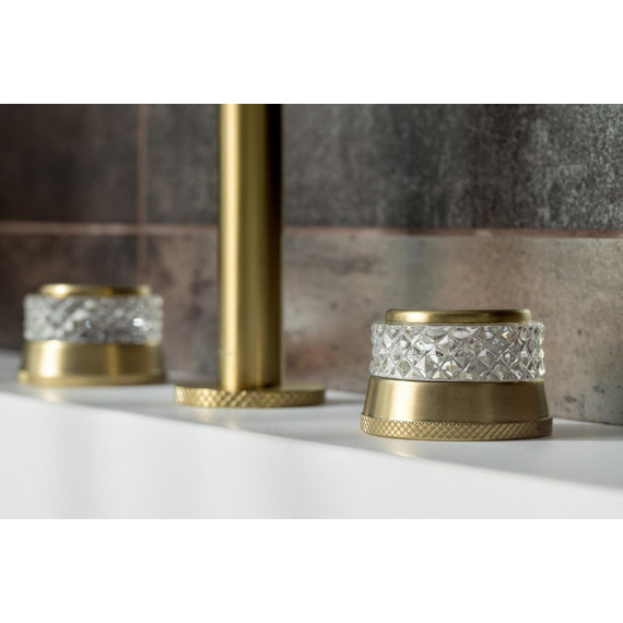 Смеситель для раковины Boheme Aura 152-MG-A, matt gold, Цвет производителя: золото матовое - фото 5