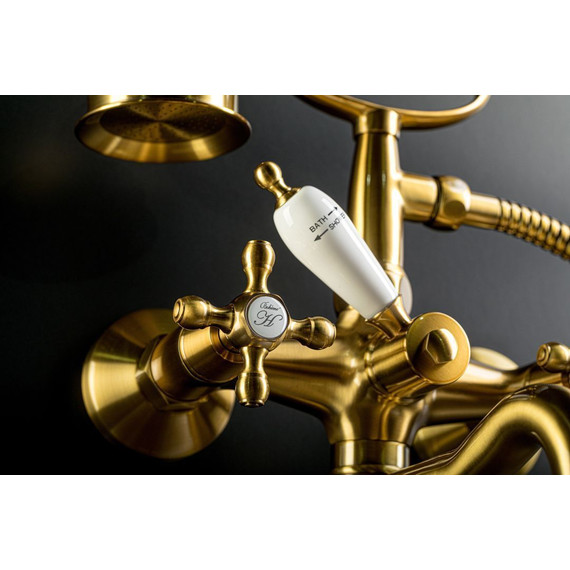 Смеситель для душа Boheme Medici Ripresa 304, бронза - фото 2