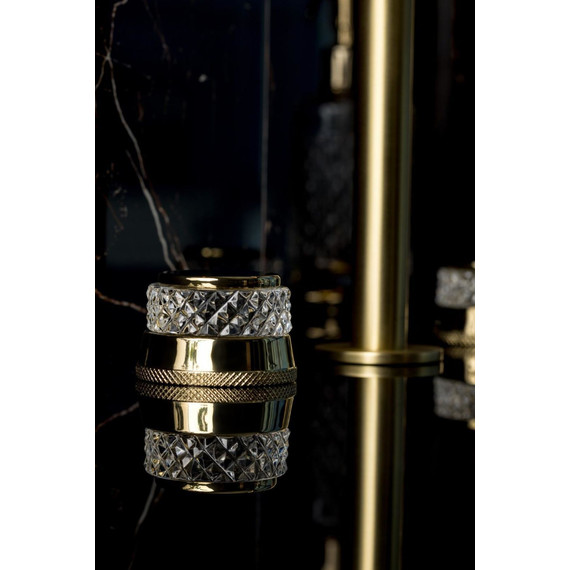 Смеситель для раковины Boheme Aura 152-G-A, золото, Цвет производителя: золото - фото 4