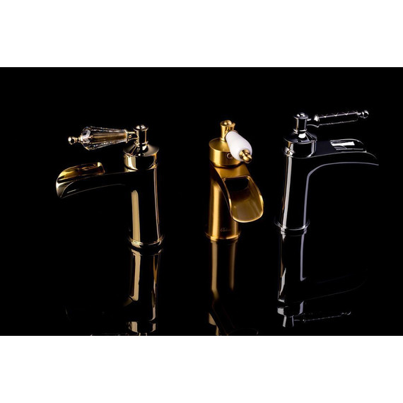 Смеситель для ванны Boheme Vogue Crystal 223-CRST, chrome - фото 5