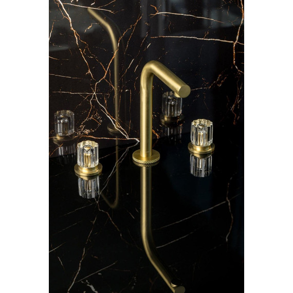 Смеситель для раковины Boheme Elegante 152-MG-EL, matt gold - фото 2