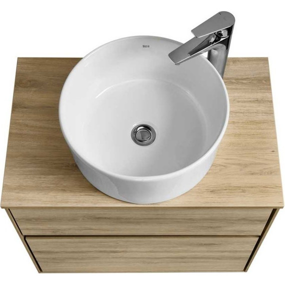 Тумба подвесная со столешницей Акватон Либерти 60 см 1A279401LYC70, дуб эльвезия - фото 5