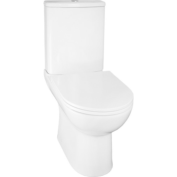 Унитаз-компакт безободковый Azario Kano 93590 с крышкой микролифт - фото 3