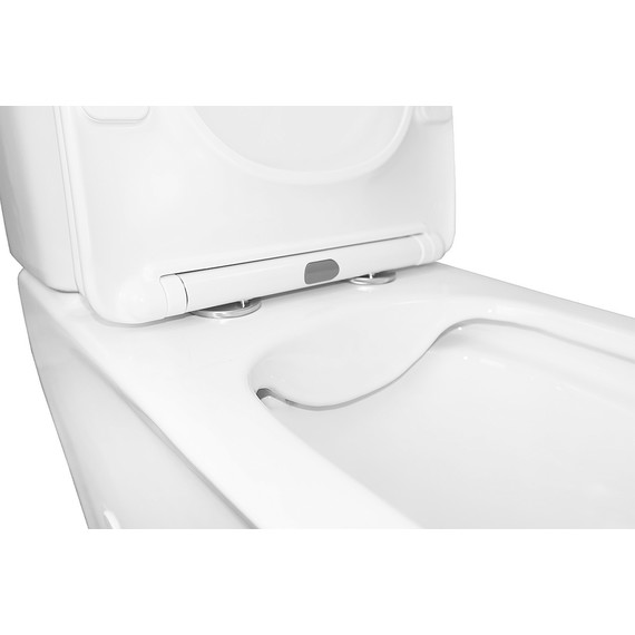 Унитаз-компакт безободковый Azario Velise AZ-1222A с крышкой микролифт - фото 6