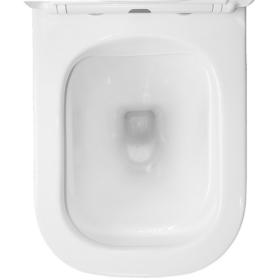 Унитаз-компакт безободковый Azario Velise AZ-1222A с крышкой микролифт - фото 8