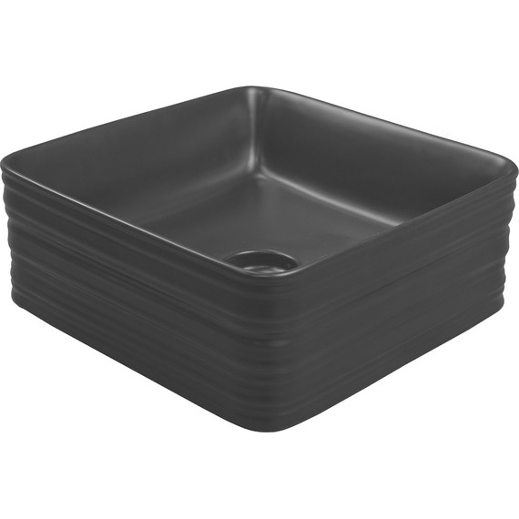 Раковина-чаша Azario 39.5 см AZ-2075-B-MB, черный - фото, картинка 4 Раковина-чаша Azario 39.5 см AZ-2075-B-MB, черный - фото 4