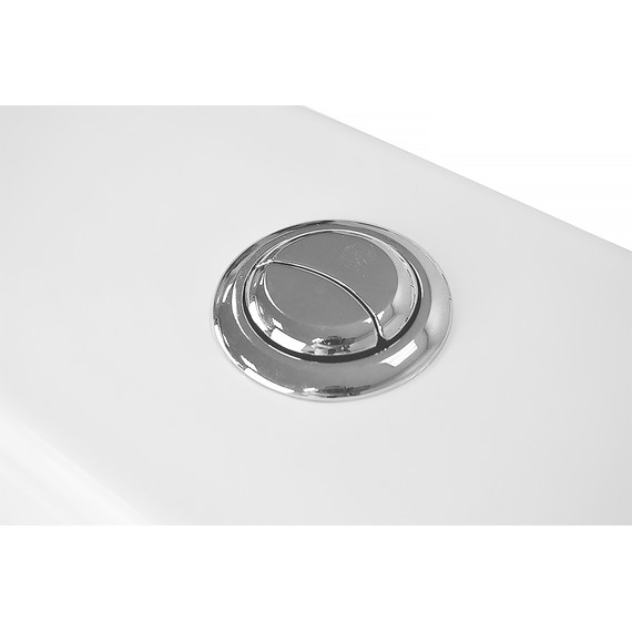 Унитаз-компакт безободковый Azario Quadro AZ-2175 UQ1 с крышкой микролифт, белый (Система смыва торнадо) - фото 8