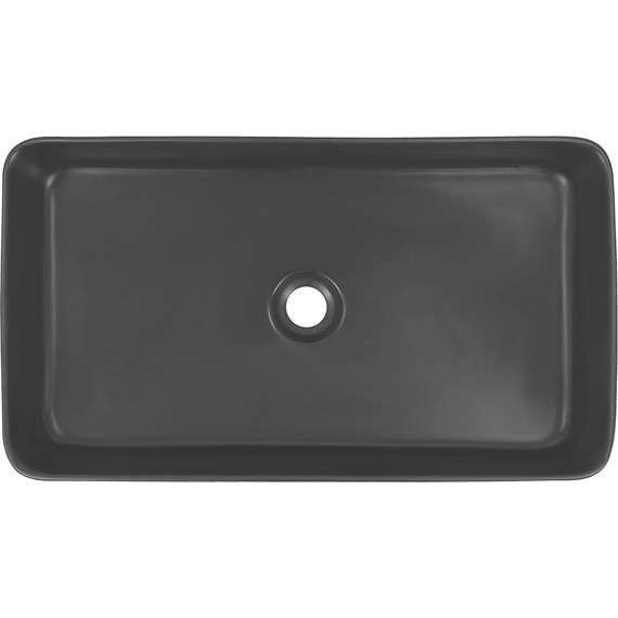 Раковина-чаша Azario 67 см AZ-2250-MB, черный матовый - фото 2