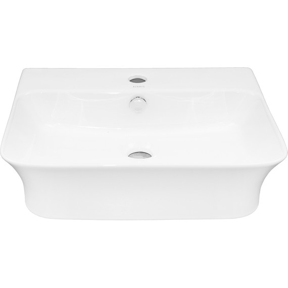 Раковина подвесная Azario 48 см AZ-2258 - фото, картинка 2 Раковина подвесная Azario 48 см AZ-2258 - фото 2