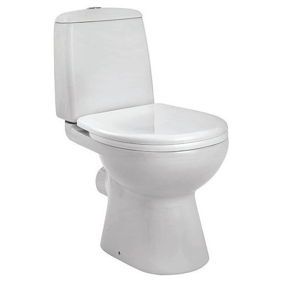 Унитаз-компакт Santek Цезарь 1.WH30.1.746 с крышкой микролифт - фото 