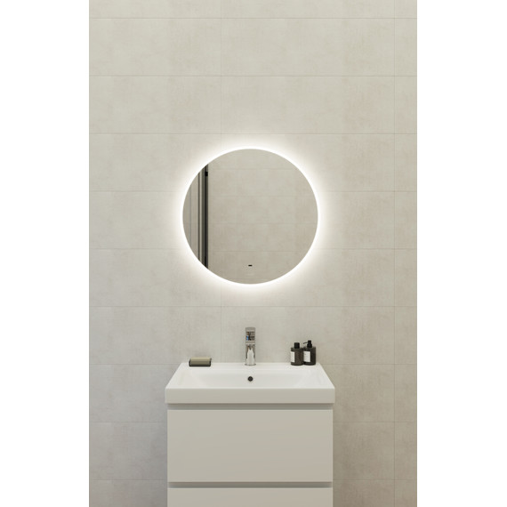 Зеркало Cersanit Eclipse Fusion 62 см A64809 - фото, картинка 2 Зеркало Cersanit Eclipse Fusion 62 см A64809 - фото 2