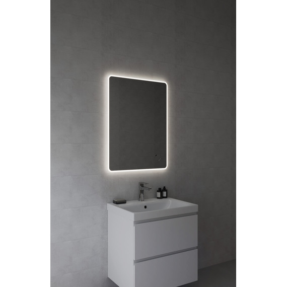 Зеркало Cersanit Eclipse Fusion 60 см A64813 - фото, картинка 5 Зеркало Cersanit Eclipse Fusion 60 см A64813 - фото 5