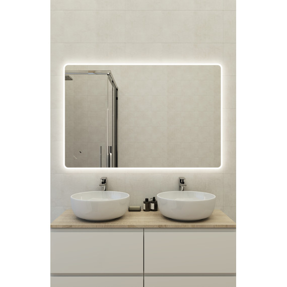 Зеркало Cersanit Eclipse Fusion 80 см A64815 - фото 5