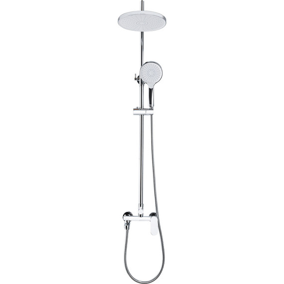 Душевая стойка с поворотным изливом Azario Arizona AZ-20R, Цвет производителя: хром - фото, картинка 3 Душевая стойка с поворотным изливом Azario Arizona AZ-20R, Цвет производителя: хром - фото 3