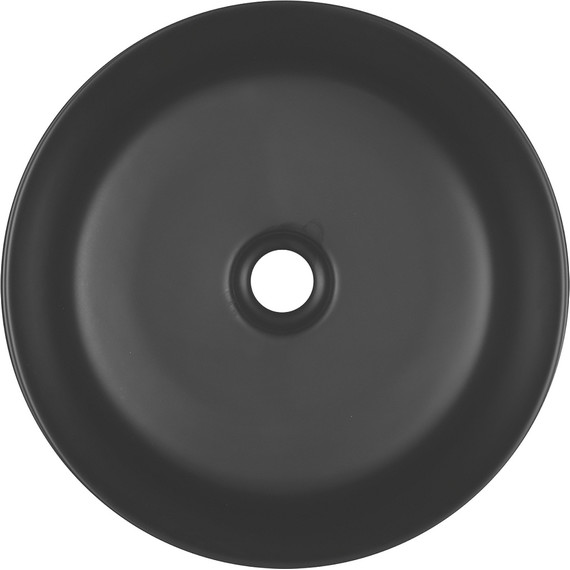 Раковина-чаша Azario 41 см AZ-3272-MB, черный матовый - фото, картинка 2 Раковина-чаша Azario 41 см AZ-3272-MB, черный матовый - фото 2