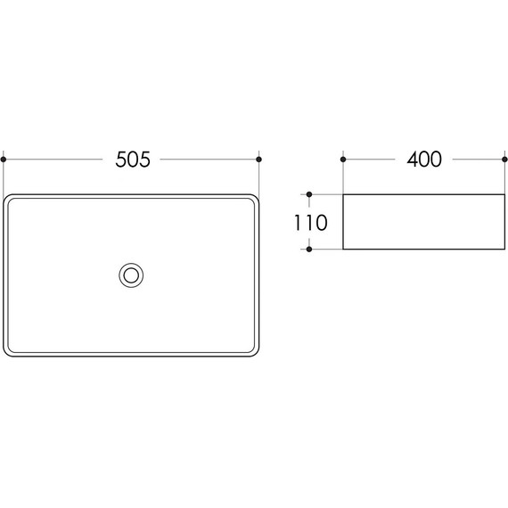 Раковина-чаша Azario 50 см AZ-7050K - фото, картинка 4 Раковина-чаша Azario 50 см AZ-7050K - фото 4