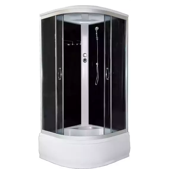 Душевая кабина Loranto 120х120 см CS-1200ТМ/G, хром/матовое - фото 