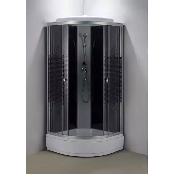 Душевая кабина Loranto 80х80 см CS-800-13ТМ/М, хром/мозаика - фото 2