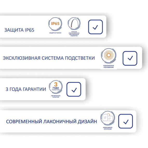 Зеркало Cersanit Eclipse Fusion 72 см A64810 - фото, картинка 9 Зеркало Cersanit Eclipse Fusion 72 см A64810 - фото 9
