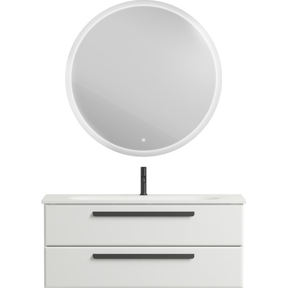 Тумба подвесная с раковиной Cezares ECO-1200-2C-SO-BO 120 см, Bianco Opaco - фото 14