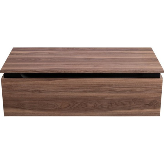 Тумба дополнительная Cezares SLIDER-1000-1C-PI-NA-P 100 см, орех дымчатый - фото 2