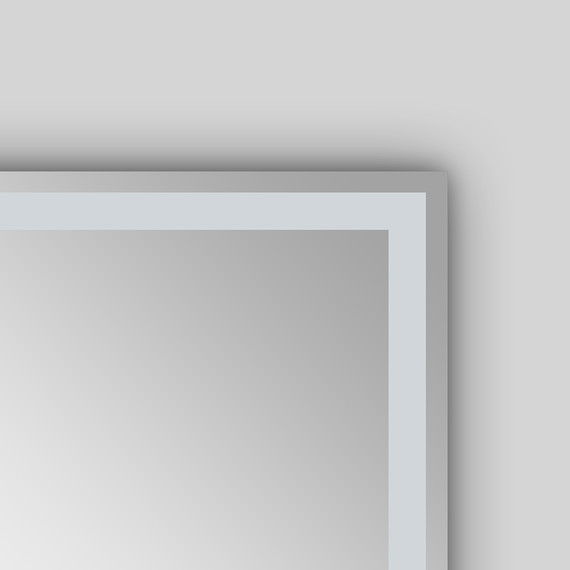 Зеркало Azario Alysa  80 см AZ-Z-046-1CSNEW - фото 9