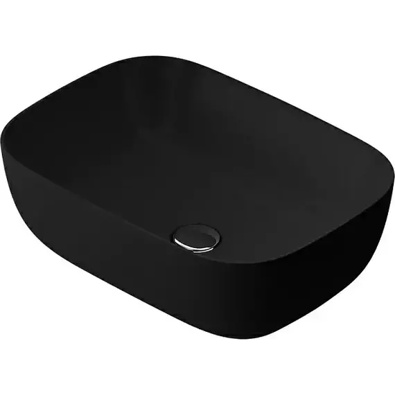 Раковина-чаша Am.Pm Func 45 см M8FWCC10450BM, чёрная матовая - фото 4