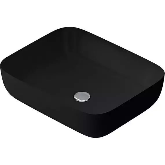 Раковина-чаша Am.Pm Func 51 см M8FWCC10510BM, чёрная матовая - фото 4
