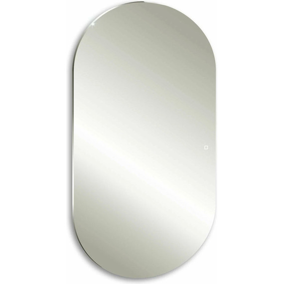 Зеркало Azario Viva 55 см LED-00002689, чёрный - фото 2