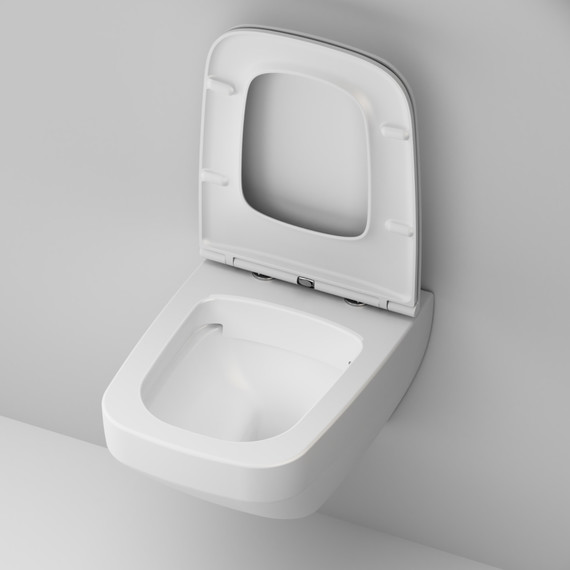 Унитаз подвесной Am.Pm Inspire V2.0 FlashClean C50A1700MWSC с сиденьем микролифт, белый матовый - фото 6