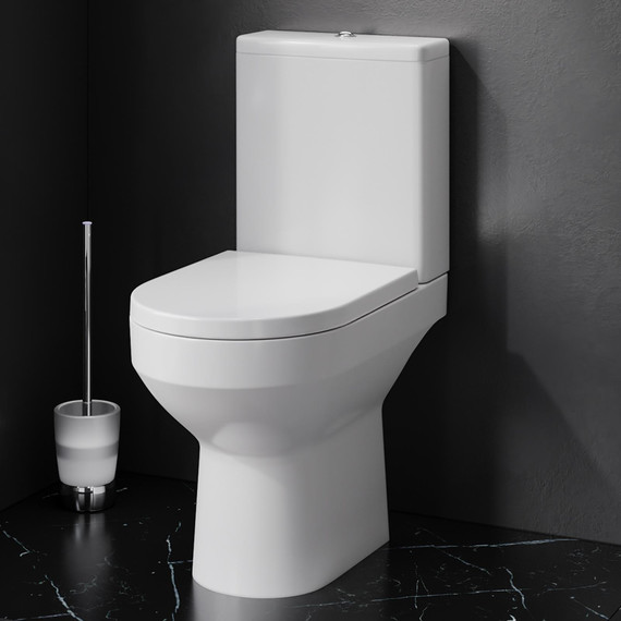 Унитаз-компакт Am.Pm Spirit V2.0 FlashClean C708600SC - фото, картинка 3 Унитаз-компакт Am.Pm Spirit V2.0 FlashClean C708600SC - фото 3