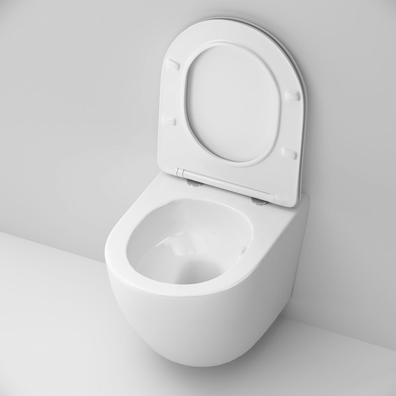 Унитаз подвесной безободковый AM.PM Like C801900SC (Система смыва торнадо) с крышкой микролифт - фото, картинка 6 Унитаз подвесной безободковый AM.PM Like C801900SC (Система смыва торнадо) с крышкой микролифт - фото 6