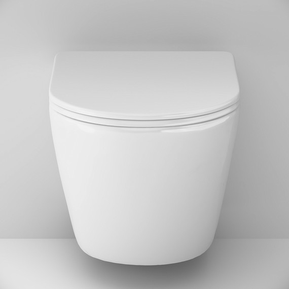 Унитаз подвесной безободковый AM.PM Like C801900SC (Система смыва торнадо) с крышкой микролифт - фото, картинка 7 Унитаз подвесной безободковый AM.PM Like C801900SC (Система смыва торнадо) с крышкой микролифт - фото 7