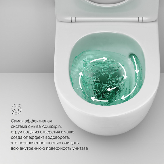 Унитаз подвесной безободковый AM.PM Like C801900SC (Система смыва торнадо) с крышкой микролифт - фото, картинка 10 Унитаз подвесной безободковый AM.PM Like C801900SC (Система смыва торнадо) с крышкой микролифт - фото 10