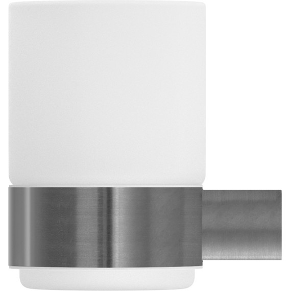 Стакан для зубных щеток Cezares Stylus STYLUS-TUMS-IN, цвет сатин - фото 2