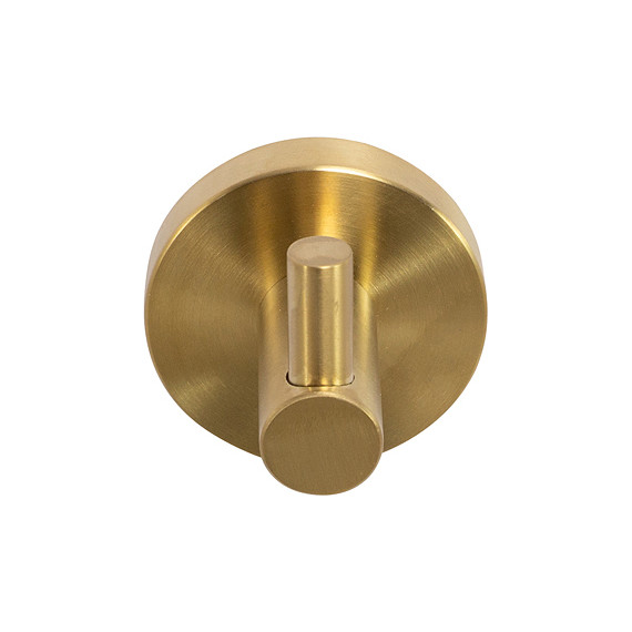 Крючок Cezares Relax RELAX-HK-BORO, цвет брашированное золото - фото 2