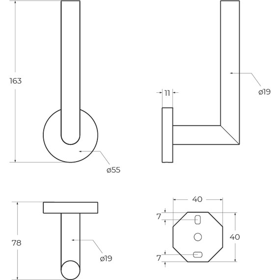 Держатель для туалетной бумаги Cezares Relax RELAX-PHV-BORO, цвет брашированное золото - фото 2