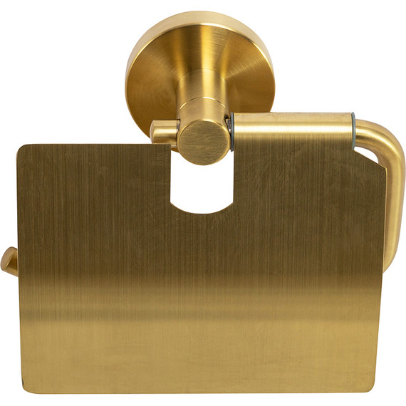 Держатель для туалетной бумаги Cezares Relax RELAX-PH-BORO, цвет брашированное золото - фото 2