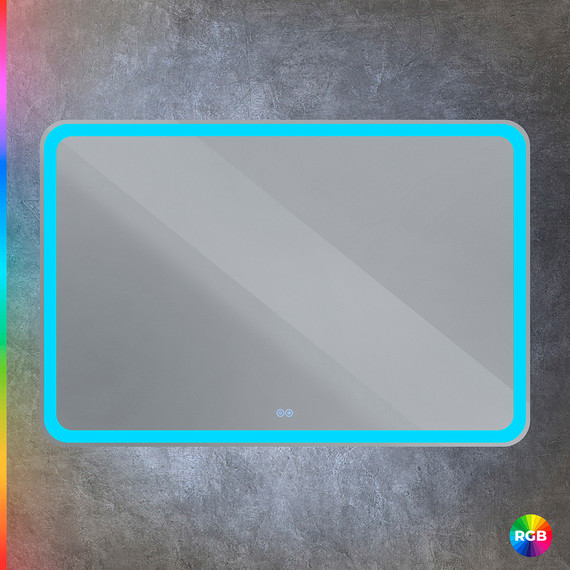 Зеркало Cezares Ellisse 120 см CZR-SPC-MC-1200-800-RGB-TCH - фото 4