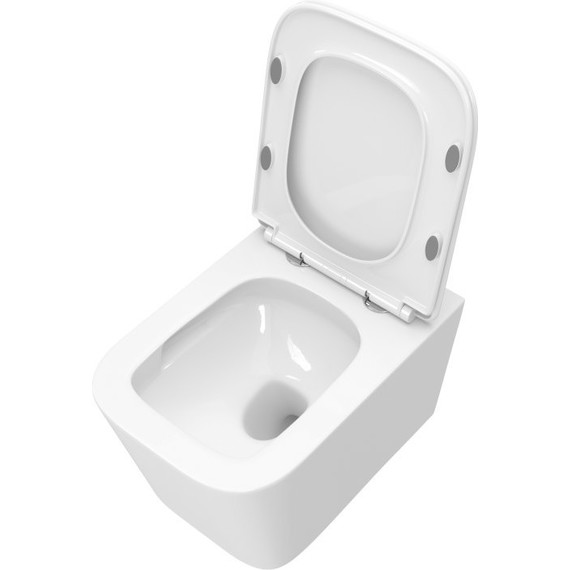 Унитаз подвесной безободковый BelBagno Due-Tor BB5171CH-TOR/SC (Система смыва торнадо) с крышкой микролифт - фото, картинка 11 Унитаз подвесной безободковый BelBagno Due-Tor BB5171CH-TOR/SC (Система смыва торнадо) с крышкой микролифт - фото 11