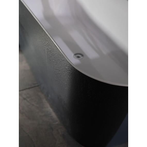 Акриловая ванна Allen Brau Priority 170x78 2.31003.20/AM (панель антрацит) - фото 3