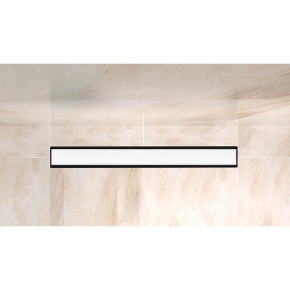 Трап Belbagno Luce 60 см BB-LD-LUCE-60-BIANCO, белый матовый (под плитку), Цвет производителя: белый матовый, Размер трапа: 550 - фото 2