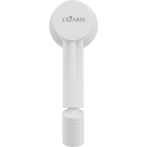 Смеситель для биде Cezares LEAF-BSM-L-BIO, белый матовый - фото 5