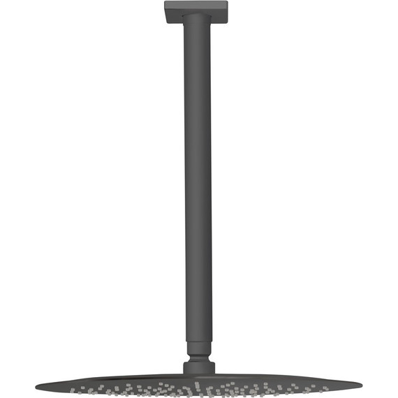 Верхний душ Cezares 300x300 мм CZR-B-TDDR-30/30-NOP, чёрный матовый - фото 2