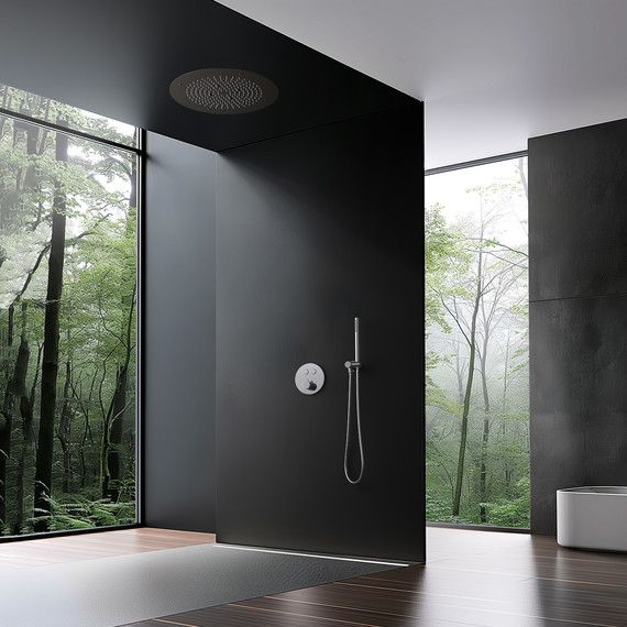 Душевая система для душа с термостатом Timo Saona SX-2370/00SM, хром (верхний душ 500 мм) - фото 3