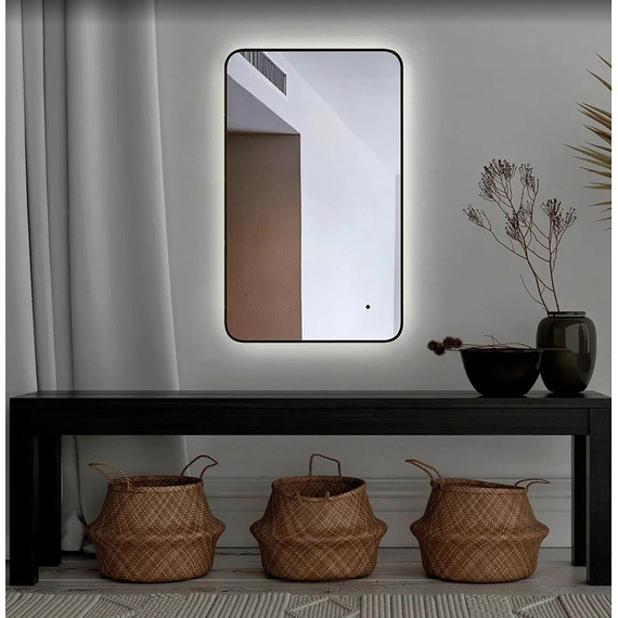 Зеркало Azario Incanto 60 см LED-00002538 (УЦЕНКА ВИТРИННЫЙ ОБРАЗЕЦ) - фото, картинка 2 Зеркало Azario Incanto 60 см LED-00002538 (УЦЕНКА ВИТРИННЫЙ ОБРАЗЕЦ) - фото 2