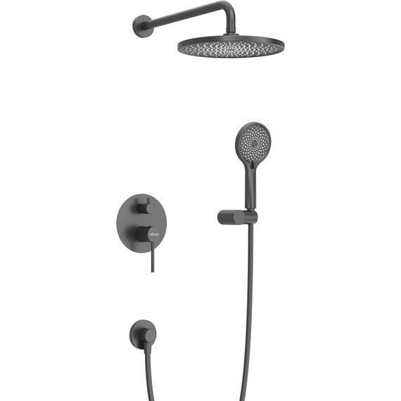 Душевая система для душа Cezares RELAX-DSET-NOP, чёрный матовый, Цвет производителя: чёрный матовый - фото 2