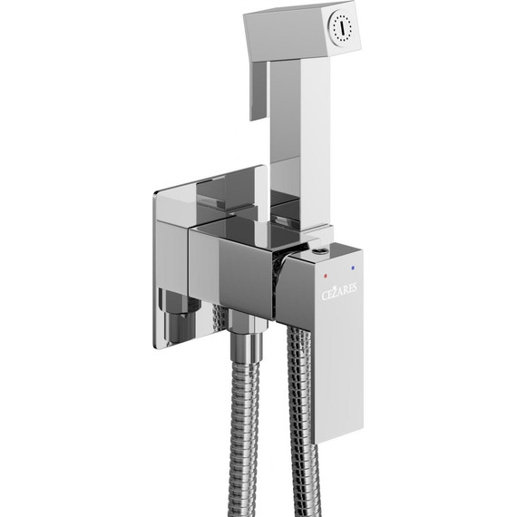 Набор для гигиенического душа Cezares SLIDER-DIF-01 (со скрытой частью), Цвет производителя: хром - фото, картинка 2 Набор для гигиенического душа Cezares SLIDER-DIF-01 (со скрытой частью), Цвет производителя: хром - фото 2