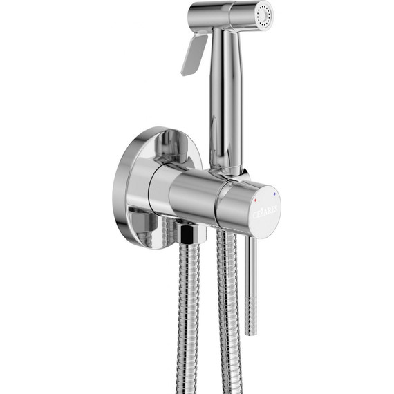 Набор для гигиенического душа Cezares RELAX-DIF-01 (со скрытой частью), Цвет производителя: хром - фото 2